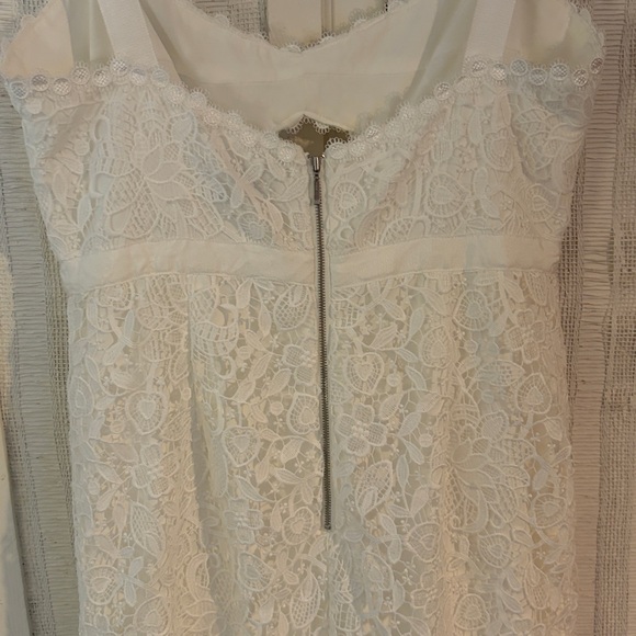 Anthropologie Saylor Malina Sleeveless Lace Cutout Midi Dress size M NWOT - Picture 10 of 10